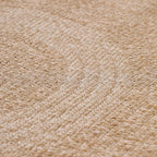 Luca Beige – Luxe Ronde Buiten Vloerkleed voor Binnen en Buiten