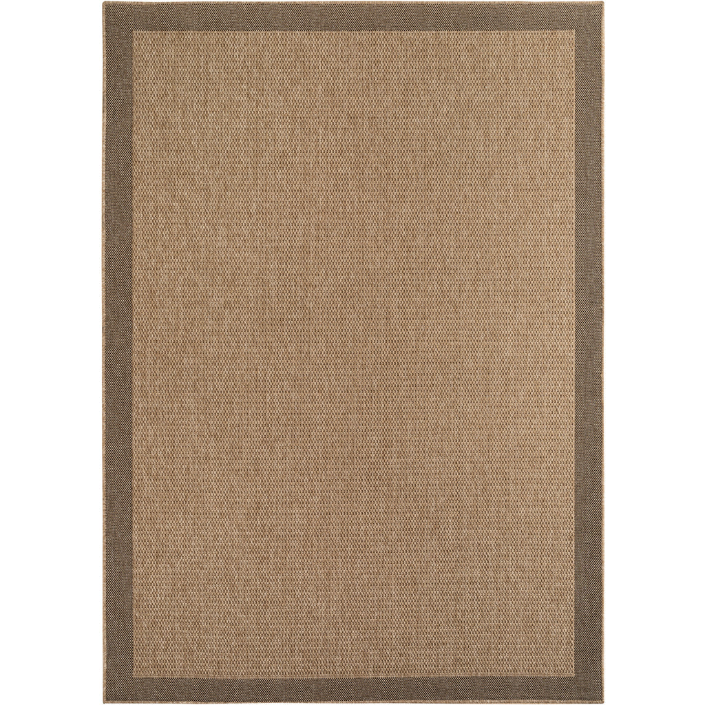 Sorrento Beige Uni – Luxe Crossgeweven Buiten- en Binnenvloerkleed