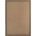 Sorrento Beige Uni – Luxe Crossgeweven Buiten- en Binnenvloerkleed