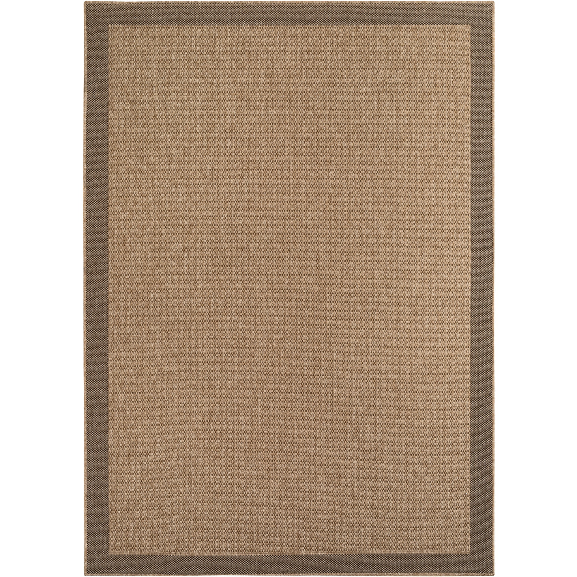 Sorrento Beige Uni – Luxe Crossgeweven Buiten- en Binnenvloerkleed