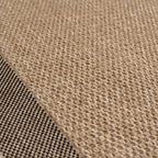 Sorrento Beige Uni – Luxe Crossgeweven Buiten- en Binnenvloerkleed