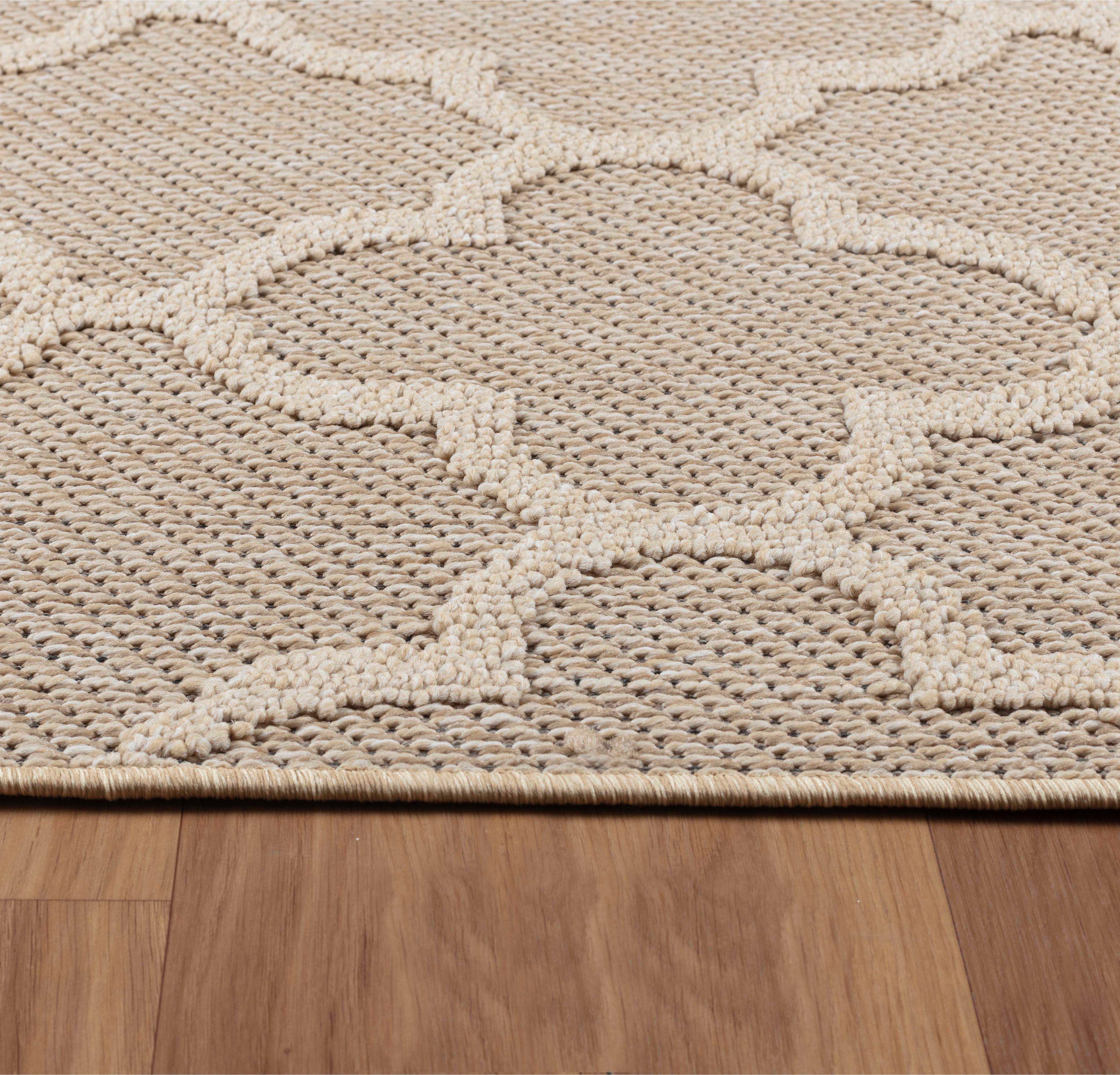 New Amsterdam Beige – Luxe Buitenvloerkleed voor Binnen en Buiten