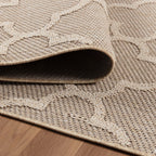 New Amsterdam Beige – Luxe Buitenvloerkleed voor Binnen en Buiten