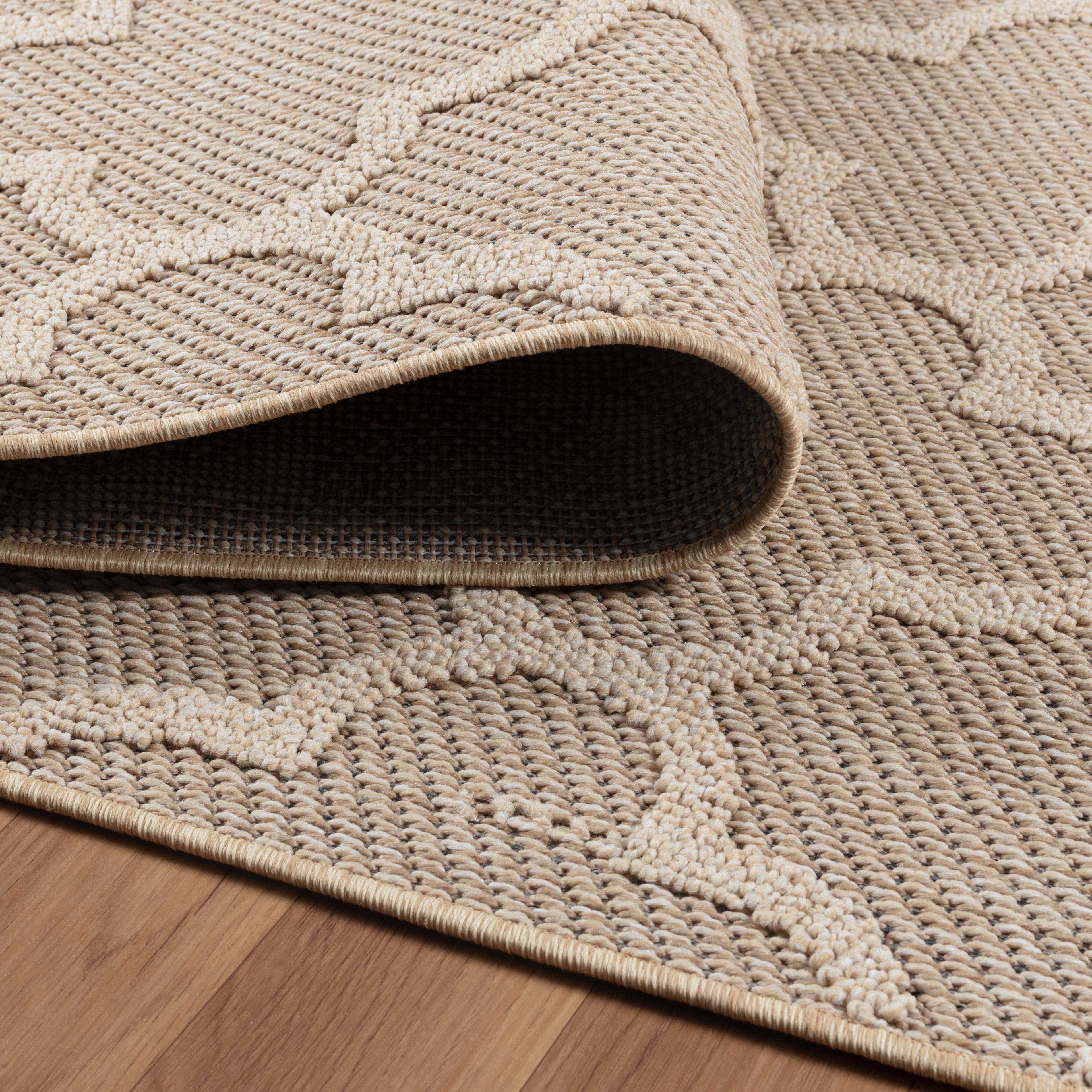 New Amsterdam Beige – Luxe Buitenvloerkleed voor Binnen en Buiten