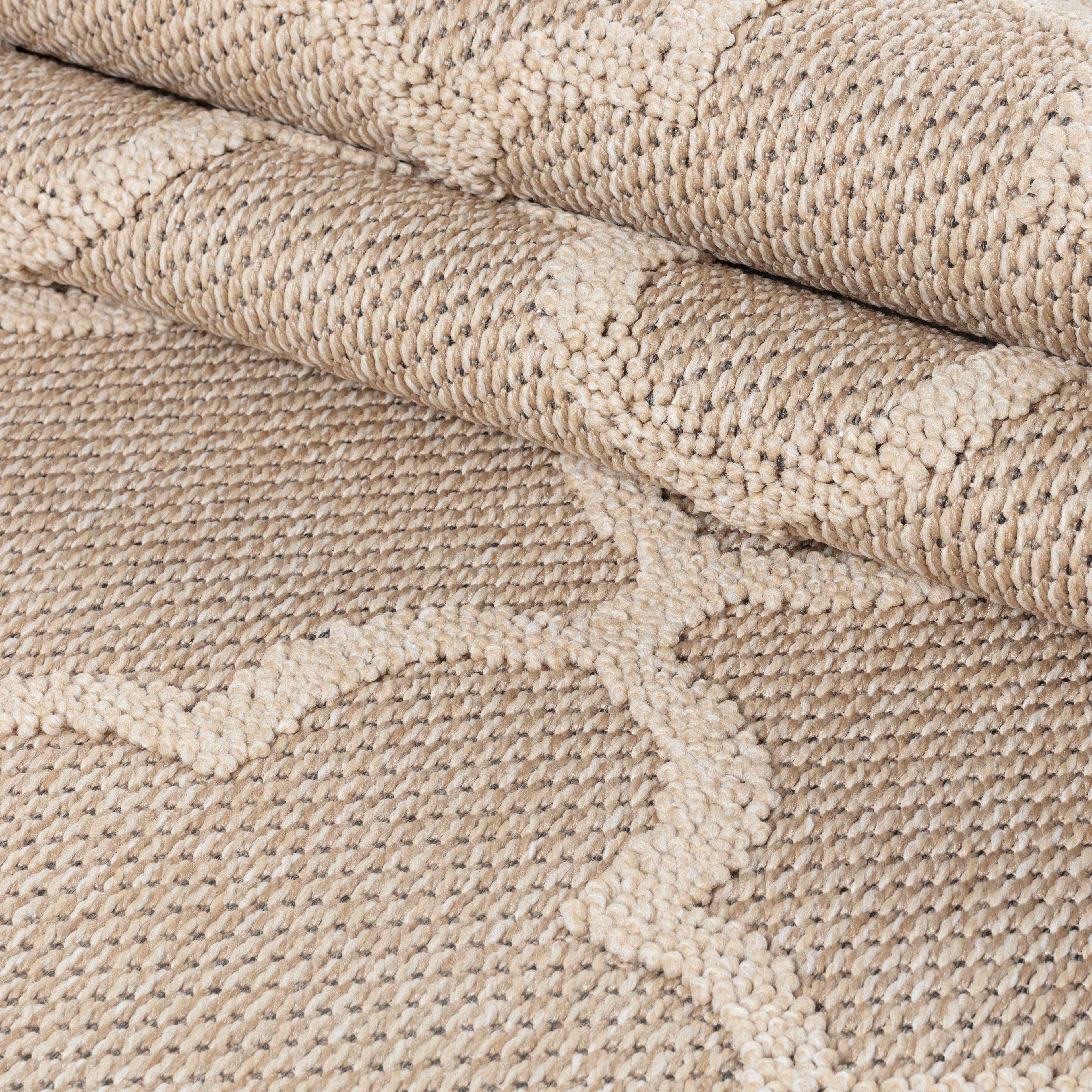 New Amsterdam Beige – Luxe Buitenvloerkleed voor Binnen en Buiten