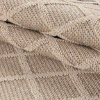 New Amsterdam Beige – Luxe Buiten- en Terrasvloerkleed voor Binnen en Buiten