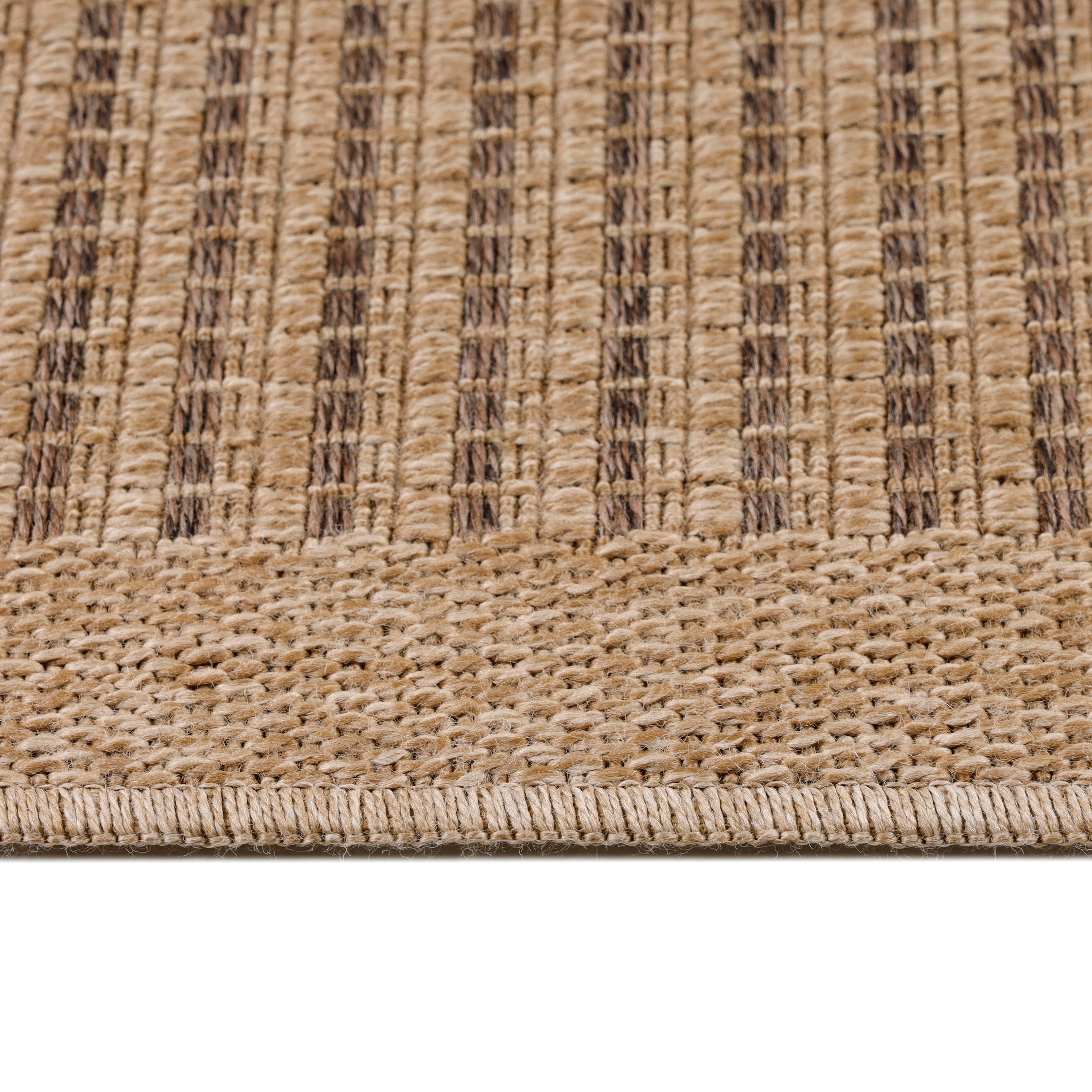 Aurora Zwart – Luxe Buitenvloerkleed voor Binnen en Buiten
