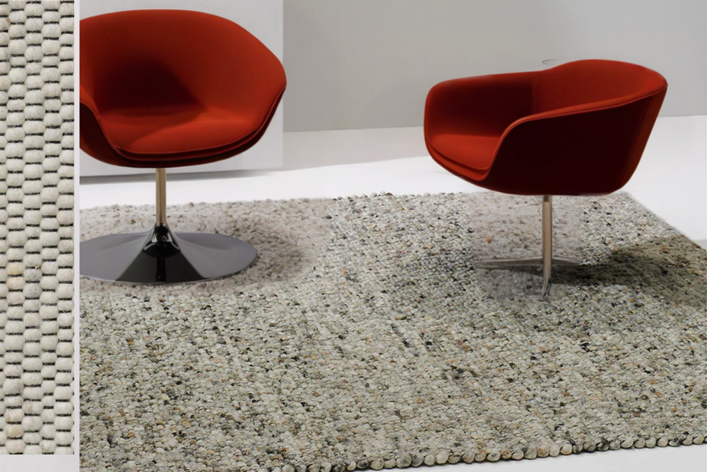Inter Beige – vloerkleed van 100% wol