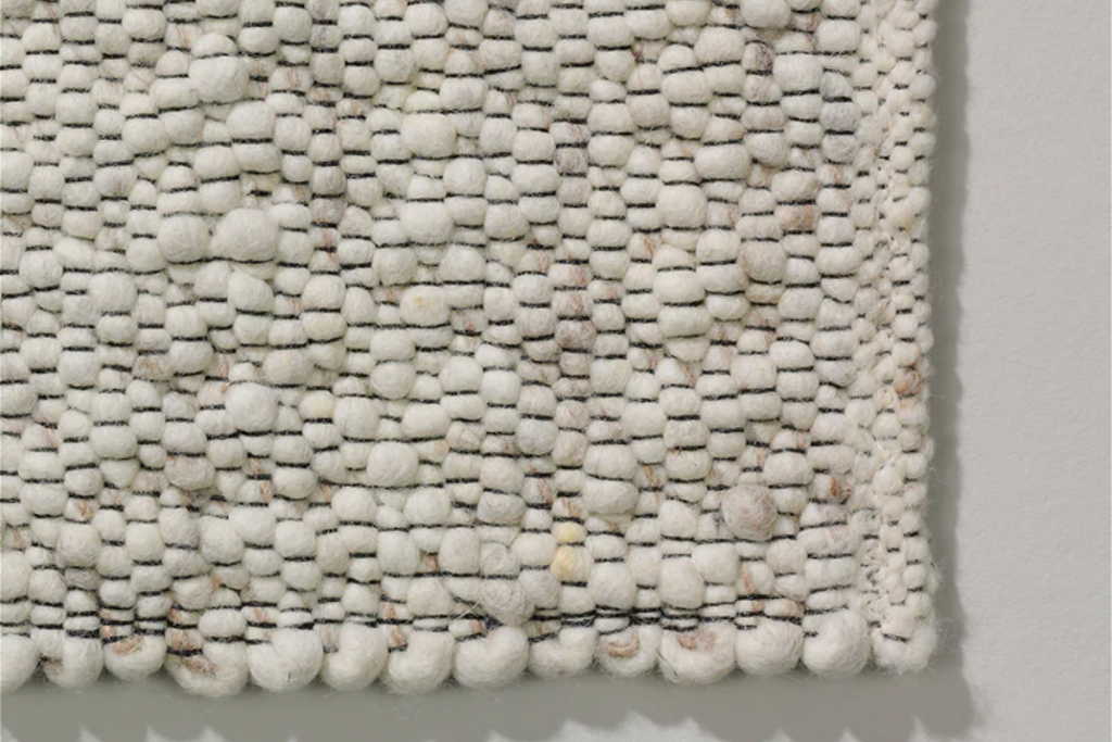 Lona Beige – hoogpolig vloerkleed van 100% wol