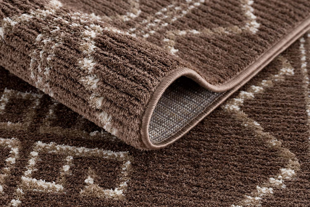 Scandi Bruin – Zacht Vloerkleed Minimal Boho Interieur