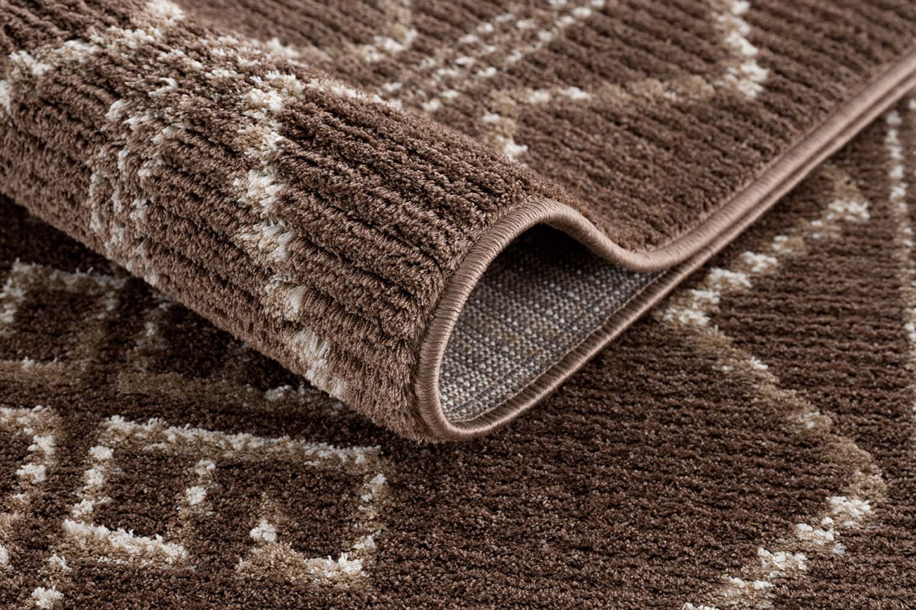 Scandi Bruin – Zacht Vloerkleed Minimal Boho Interieur