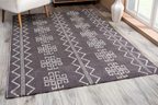 Scandi Grijs – Zacht Vloerkleed Minimal Boho Interieur