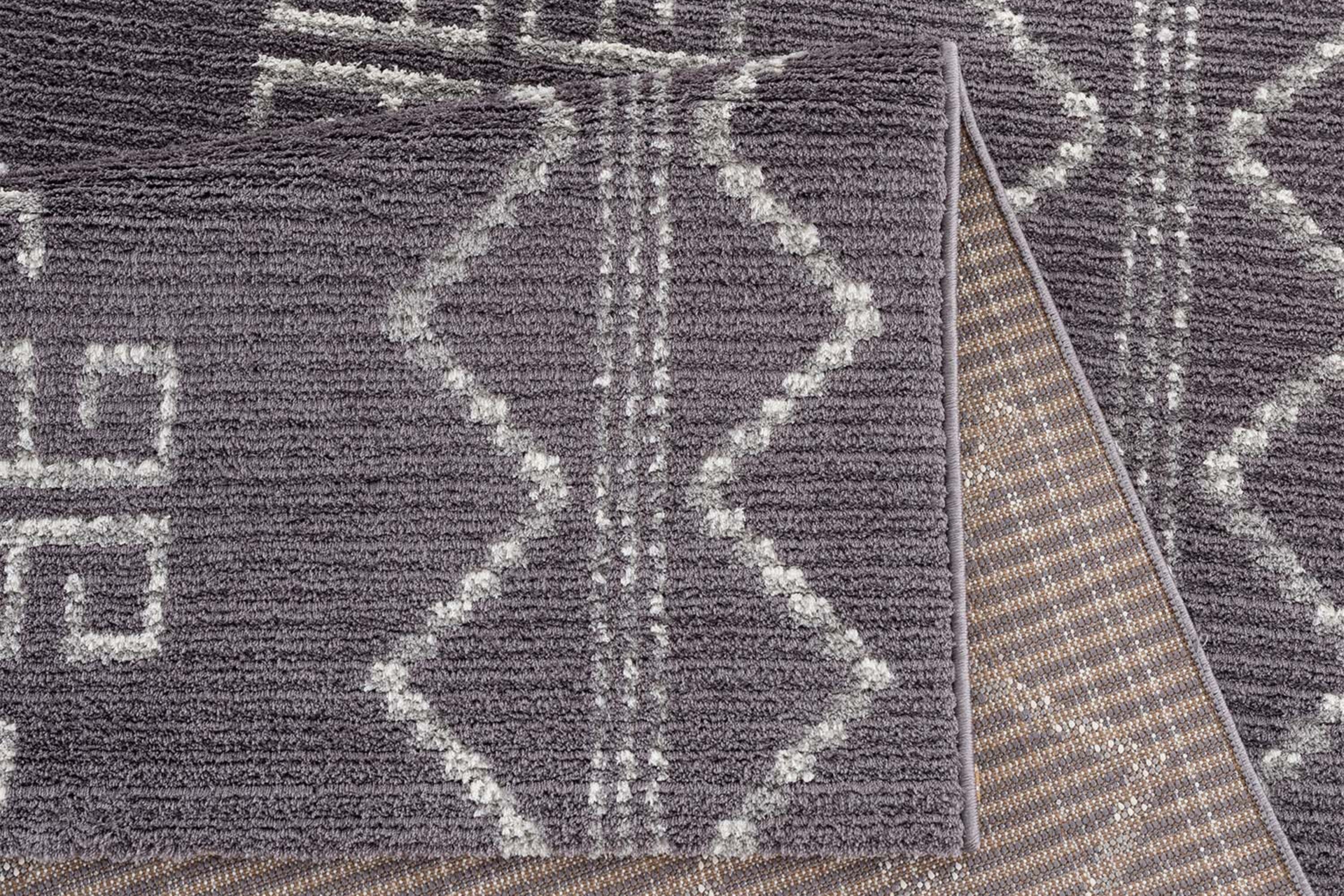 Scandi Grijs – Zacht Vloerkleed Minimal Boho Interieur