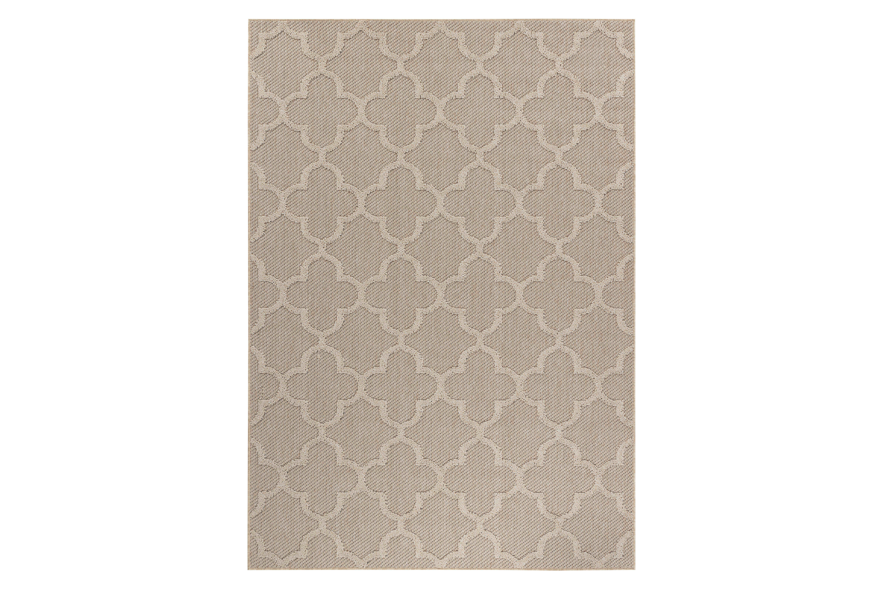 New Amsterdam Beige – Luxe Buitenvloerkleed voor Binnen en Buiten