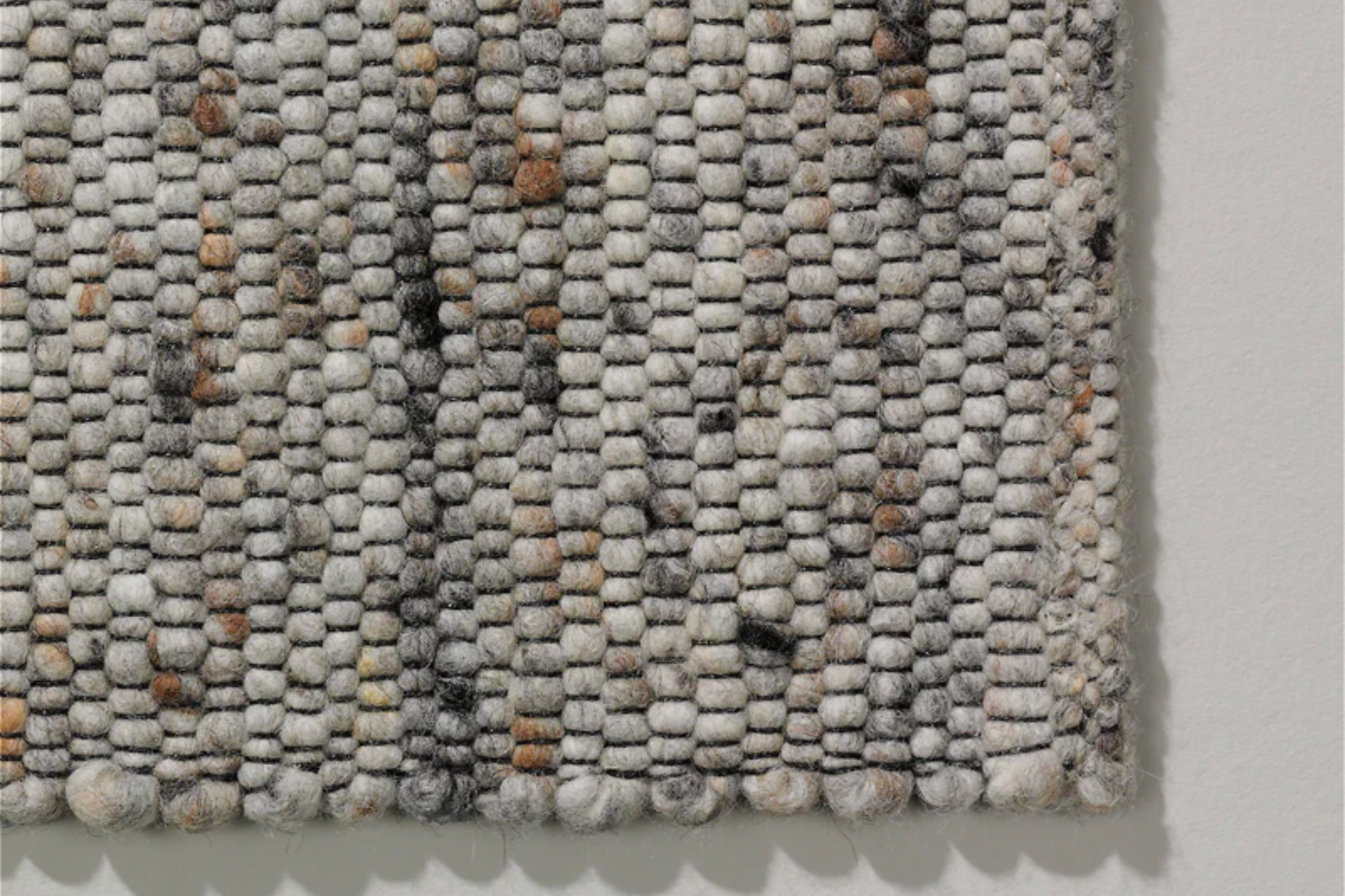 Inter Taupe – vloerkleed van 100% wol