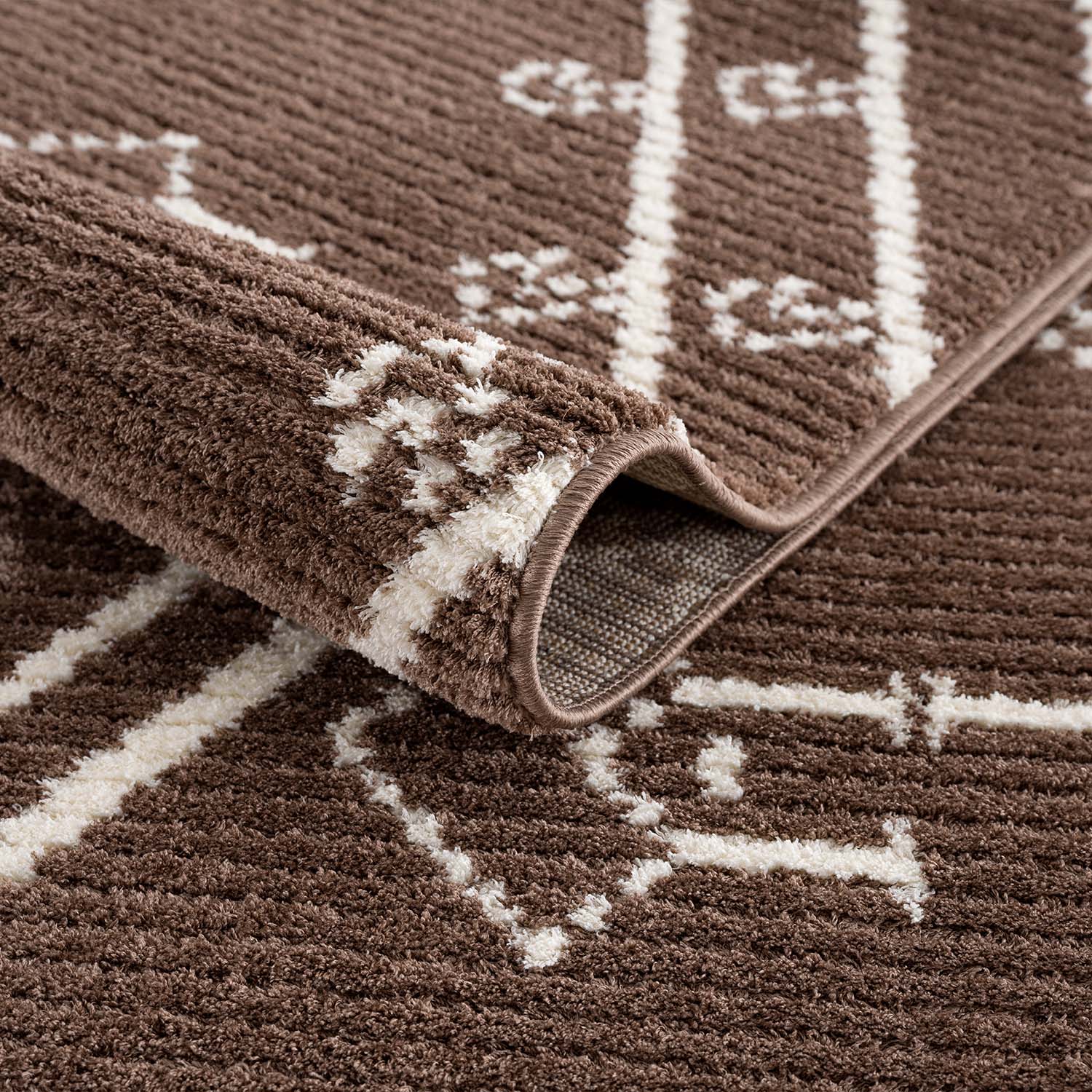 Eclecti Bruin – Premium Zacht Vloerkleed in Warme Bruine Tint