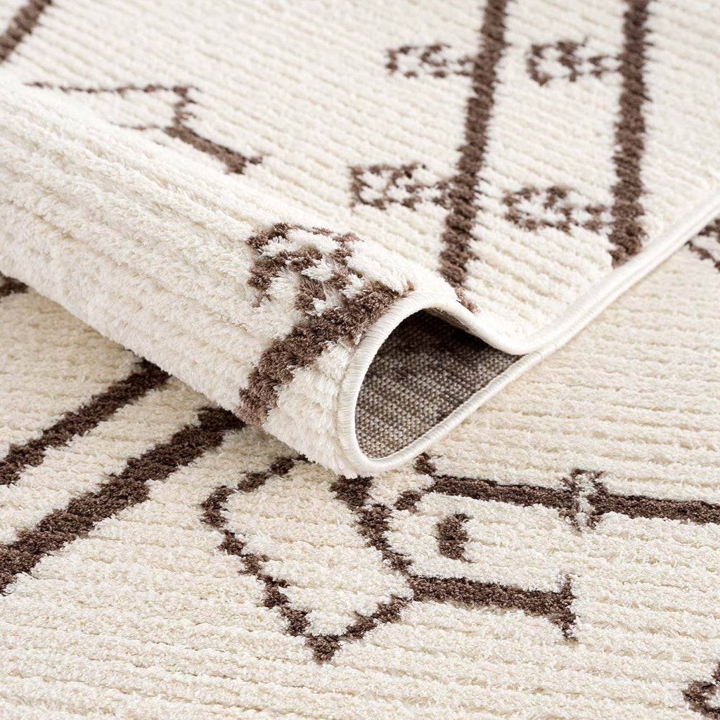 Eclecti Beige – zacht boho vloerkleed in neutrale tint