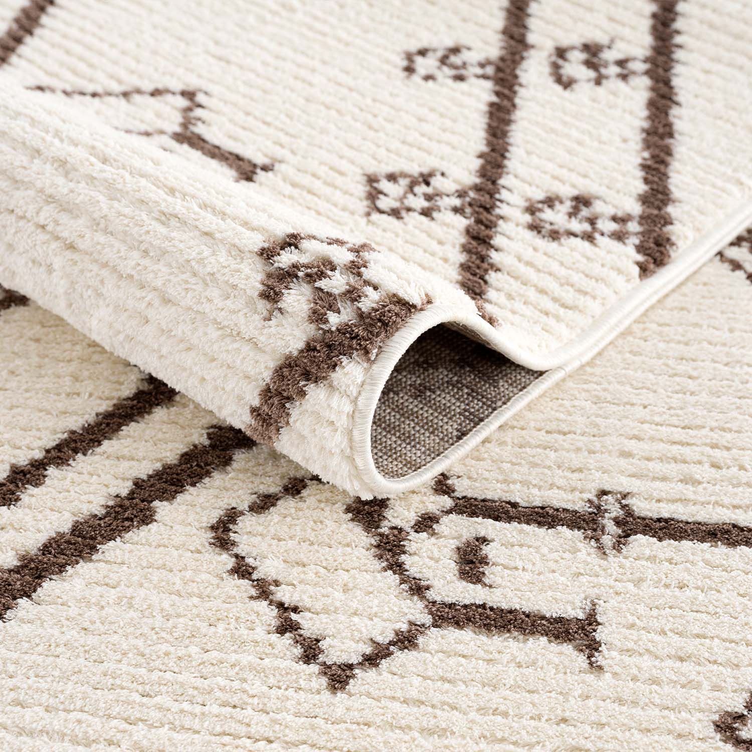 Eclecti Beige – zacht boho vloerkleed in neutrale tint
