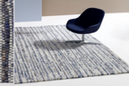 Flash Blauw – vloerkleed van 100% wol