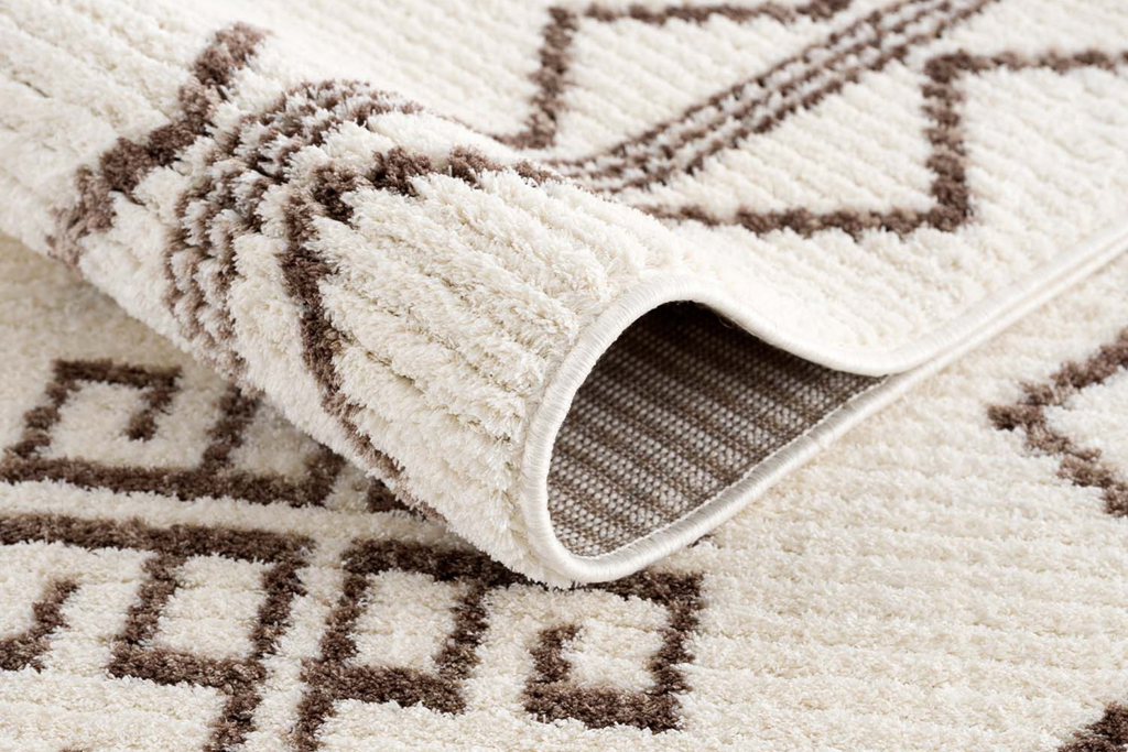 Scandi Beige – Zacht Vloerkleed Minimal Boho Interieur
