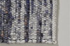 Flash Blauw – vloerkleed van 100% wol