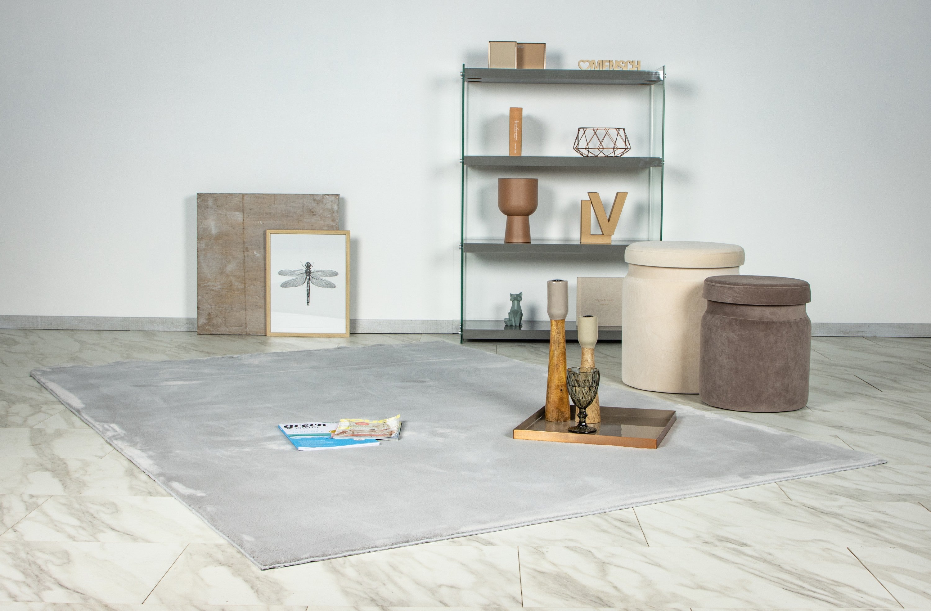 Vloerkleed in moderne woonkamer als sfeervol interieuraccent
